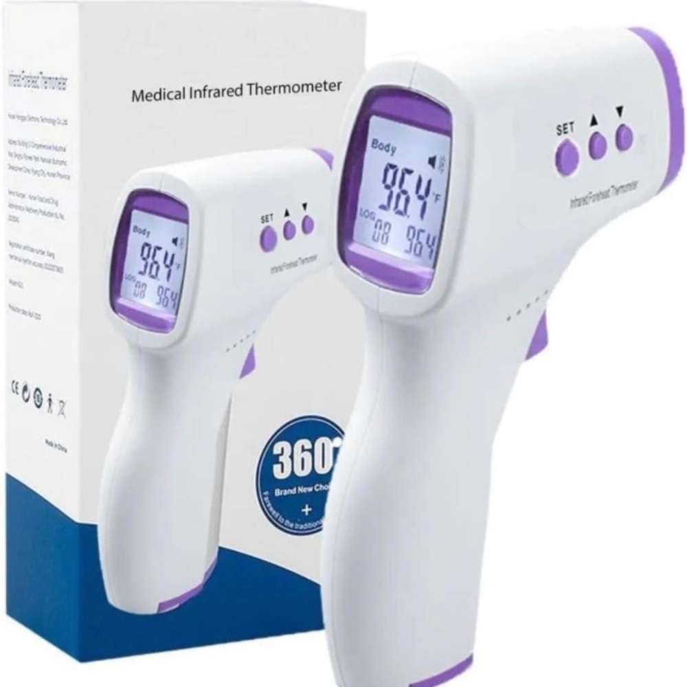 Non-Contact Infrared Thermometer Forehead Thermometer for Babies N Adults HG01